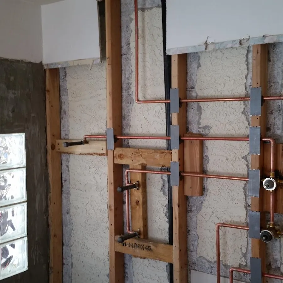 Copper pipe installation for Burst Pipe Repair in Riverhead